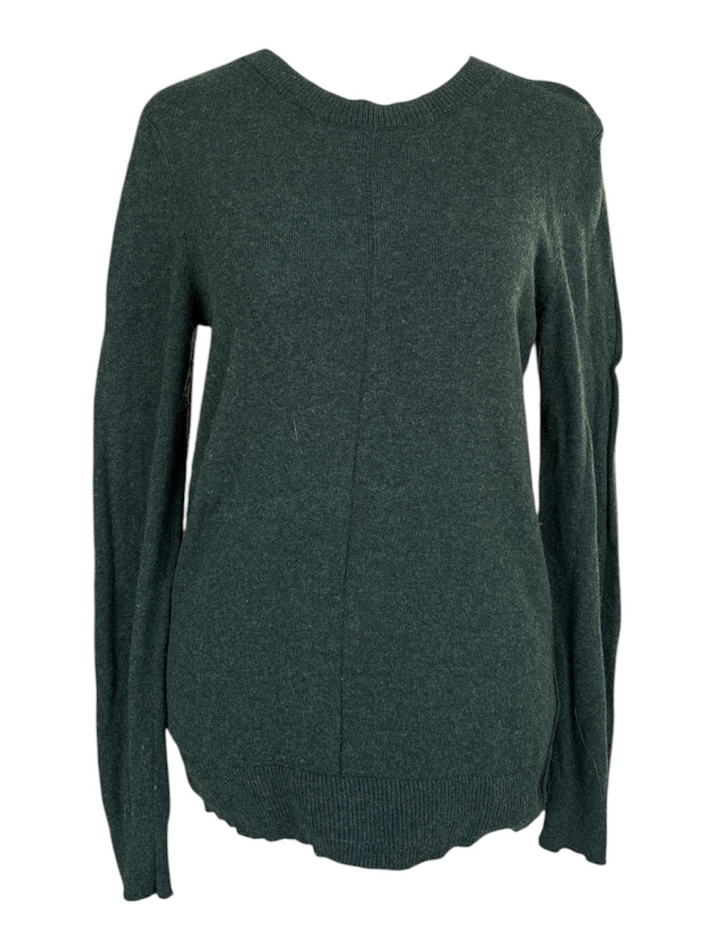 Banana Republic Classic Crew Knit Hunter Green S